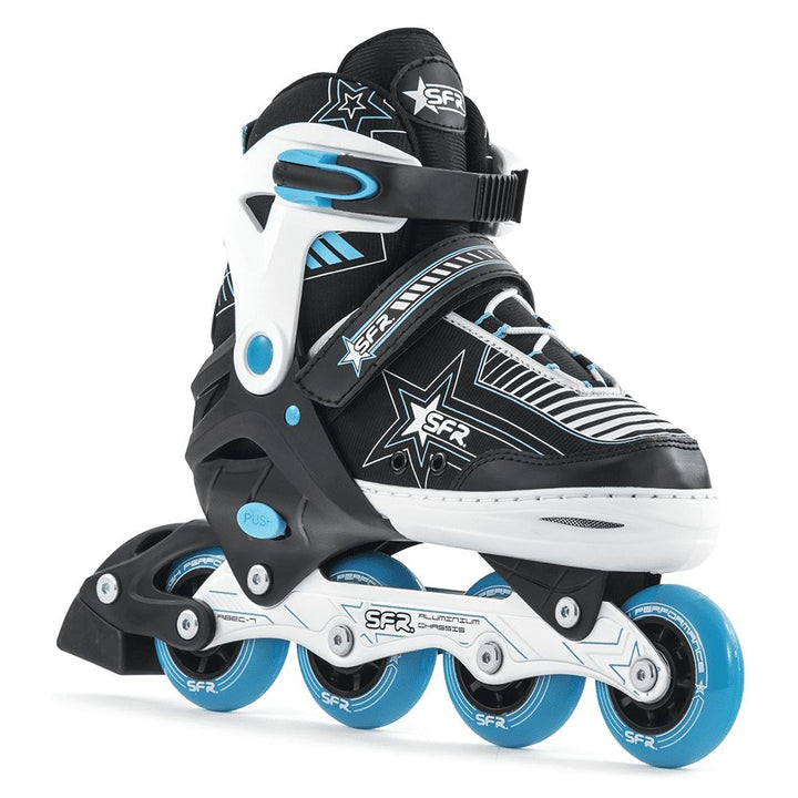 SFR Pulsar Adjustable Inline Skates Blue-Inline Skates-Extreme Skates