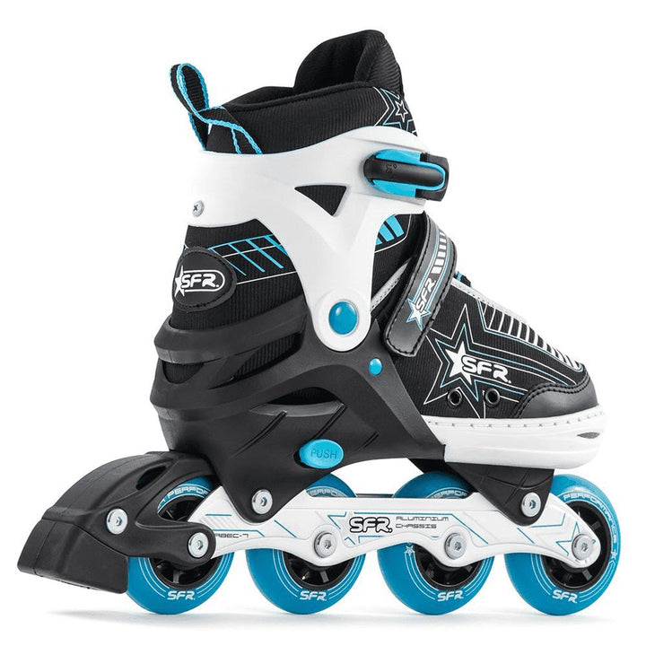 SFR Pulsar Adjustable Inline Skates Blue-Inline Skates-Extreme Skates