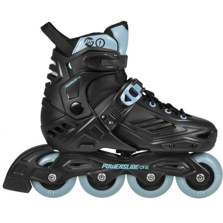 Powerslide Khaan Junior LTD Black Blue Inline Skates-Inline Skates-Extreme Skates