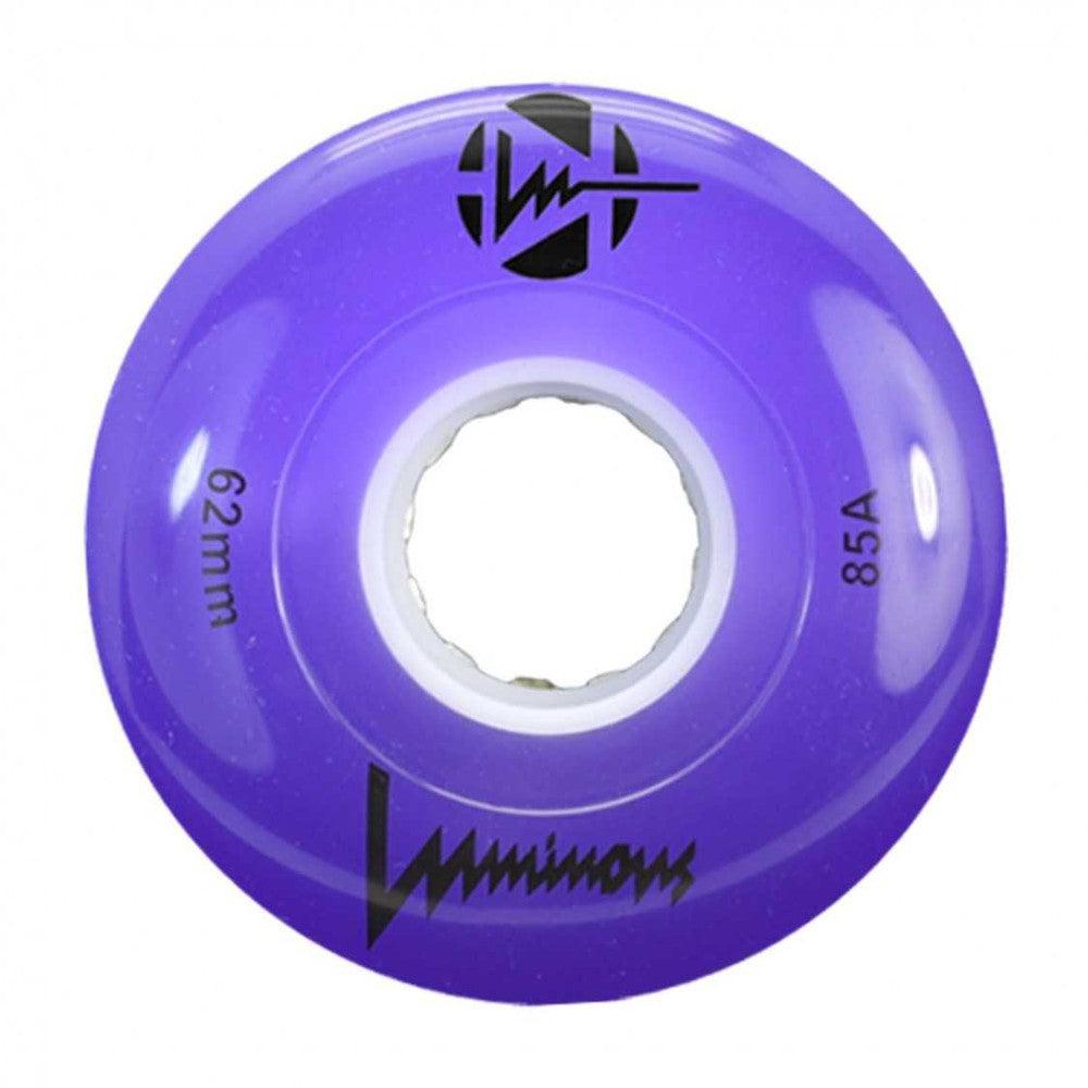 Luminous Bundle Deal - Indoor Lightup wheels 62mm 85A-Quad Wheels-Extreme Skates