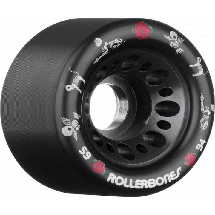 Rollerbones Day of the Dead Wheels Black 62mm 4pk (Copy)-Quad Wheels-Extreme Skates