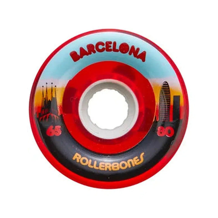 Rollerbones Barcelona Outdoor Wheels 65mm (8 pack)-Quad Wheels-Extreme Skates