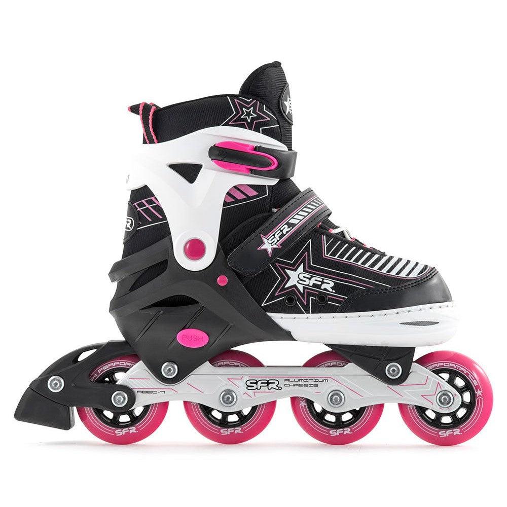 SFR Pulsar Adjustable Inline Skates Pink-Inline Skates-Extreme Skates