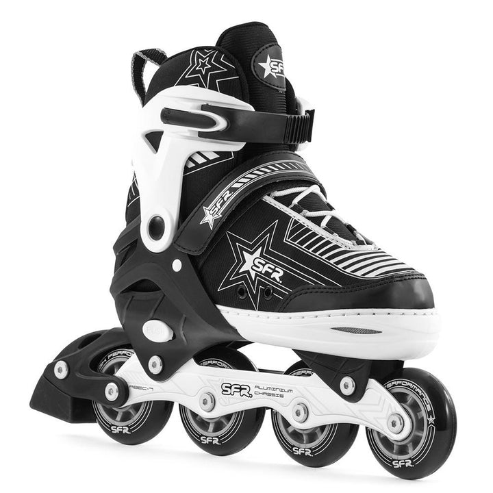 SFR Pulsar Adjustable Inline Skates Silver-Inline Skates-Extreme Skates