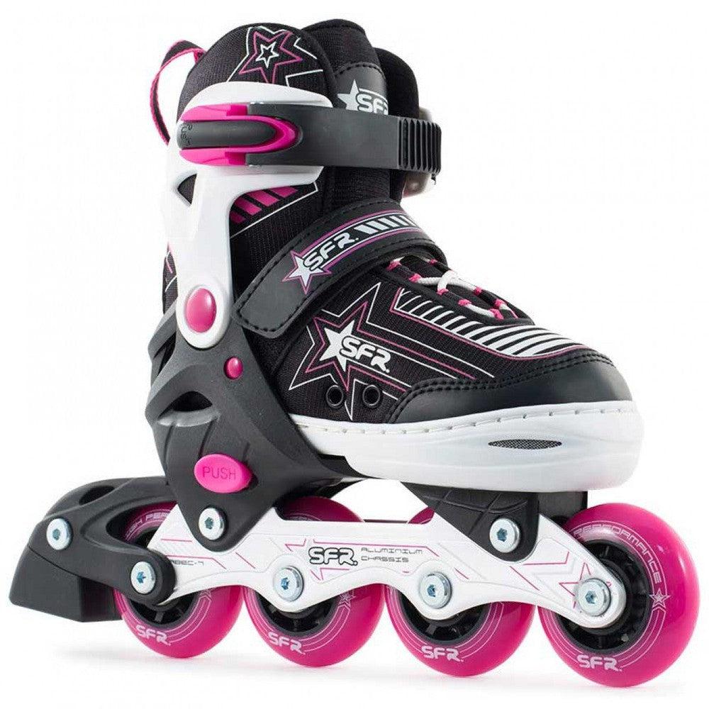 SFR Pulsar Adjustable Inline Skates Pink-Inline Skates-Extreme Skates