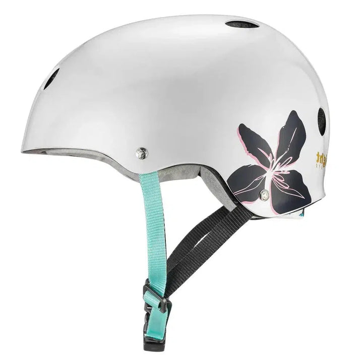 Triple 8 THE Certified Helmet SS Floral-Certified Helmet-Extreme Skates