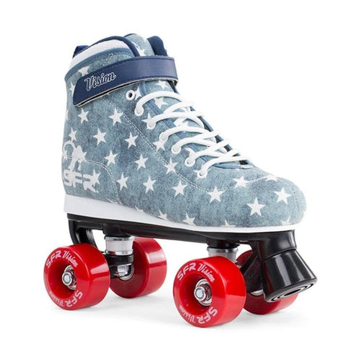 SFR Vision Canvas Jeans Quad Skates-Roller Skates-Extreme Skates